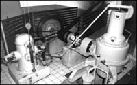 Kaplan Turbine mit Regler